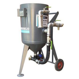 Manuelle Sandstrahlanlage - Indusco Solution Sp. z o.o. - Druck / mobil