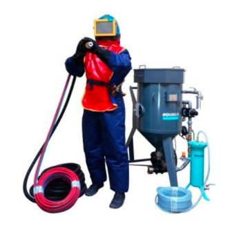 Edelstahl-Sandstrahlen - COMPLETE H2O - Indusco Solution Sp. z o.o. - mittelgroße Serien / Industrie