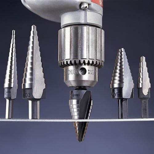 Vollmetall-Bohrer - Kwik Stepper™ - Klauke - Mehrzweck / Hartmetall / Stufen