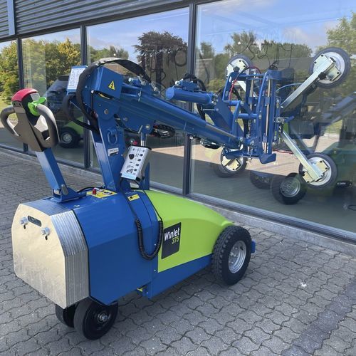 Mini-R-Kran / zur Handhabung von Glasfassaden - Winlet 375 - GMV Handling A/S - mobil / elektrisch / kompakt
