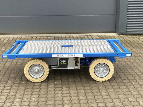 Elektrischer selbstfahrender Wagen - ErgoMover GO XL LOW WIRELESS - GMV Handling A/S - 2-Achsen / für schwere Lasten