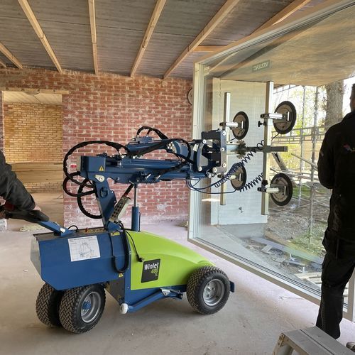Verglasungsroboter mit Eigenantrieb - Winlet 400-TL-DHB-HS-HR MAC - GMV Handling A/S