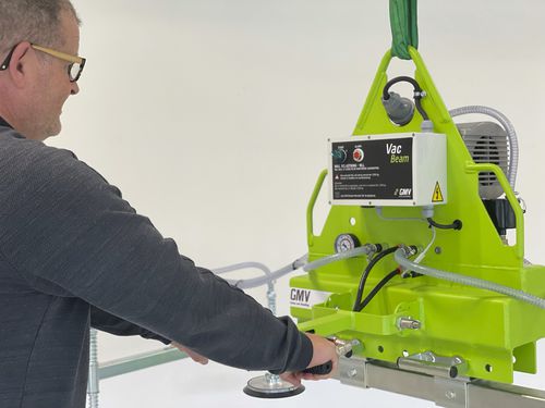 Vakuumheber für Industrieanwendungen - VacBeam Medium - GMV Handling A/S - für schwere Lasten / verstellbar / elektrisch