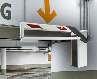 Parkplatzschranke - Magnetic.Parking Pro - Magnetic Autocontrol - zum Heben