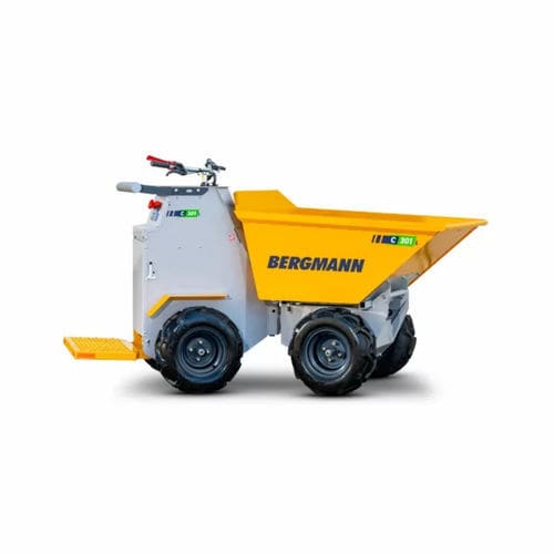 Rad-Minidumper - C301 series - bergmann-dumper - elektrisch / mit Batterie / mit Frontentladung