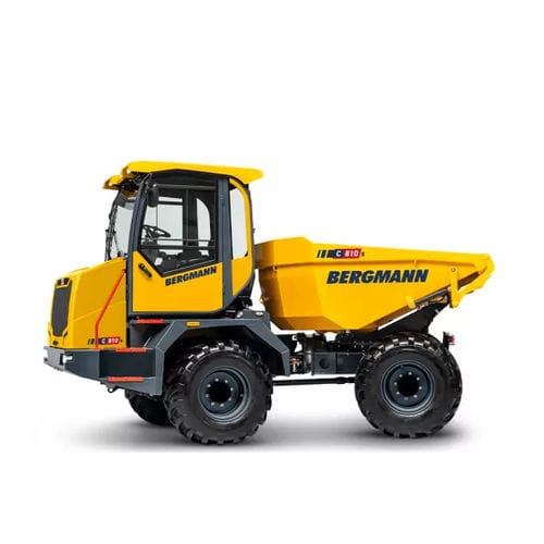 Raddumper - C810 - bergmann-dumper - Diesel / mit Heckentladung / Rundkipper
