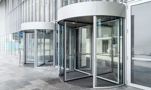 Karussell-Tor - TSA 325 NT - Geze GmbH - Glas / für Außenbereich / automatisch