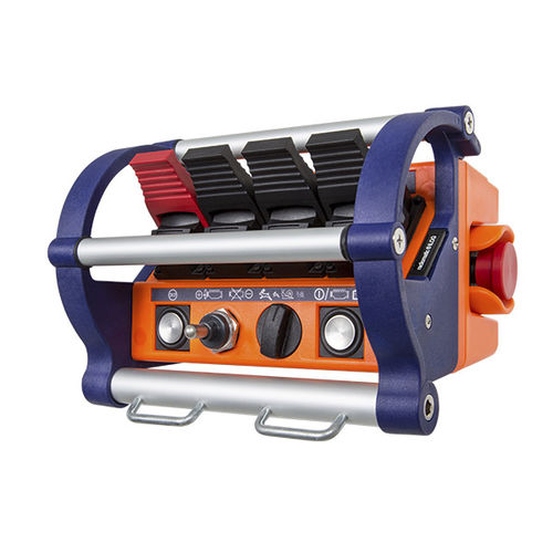Analoge Fernbedienung - linus 4 - HBC-radiomatic - mit Knöpfen / Kippschalter / für Kran