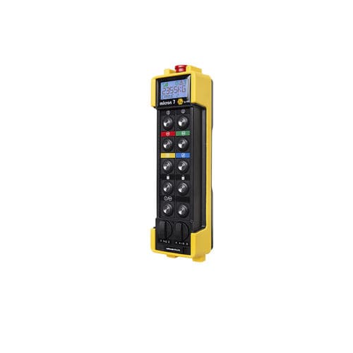 Funkfernsteuerung - micron 7 Ex - HBC-radiomatic - mit Knöpfen / für Kran / für Gefahrenzonen