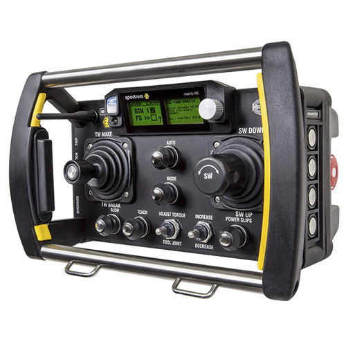 Funkfernsteuerung - spectrum Ex  - HBC-radiomatic - Joystick / Kippschalter / mit Drehknopf