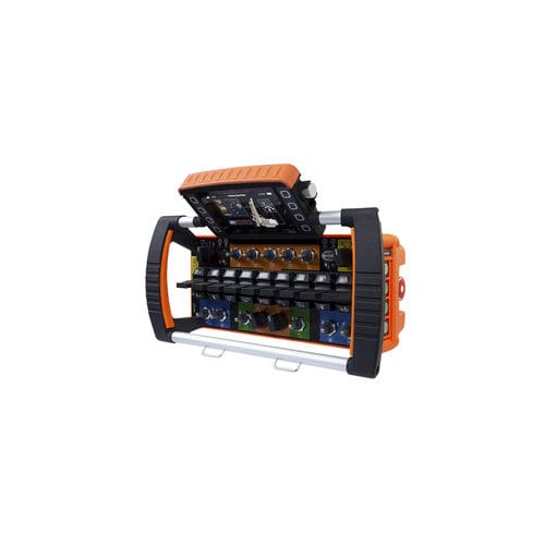 Funkfernsteuerung - spectrum L - HBC-radiomatic - Joystick / Kippschalter / mit Drehknopf