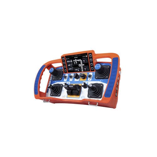 Funkfernsteuerung - technos E - HBC-radiomatic - Joystick / für die flexible Intralogistik / Industrie