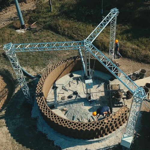 3D-Drucker / Beton - WASP - Mörtel / für das Bauwesen / LDM
