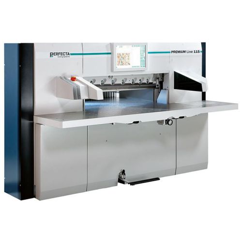 Planschneider mit Digitalanzeige - 115 PREMIUM Line - perfecta - Hochgeschwindigkeit / mittlere Größe / mit Präzisionslicht