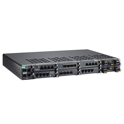Ethernet-Switch / managed - PT-G7828 series - Moxa Europe - 28 Ports / Gigabit / PoE