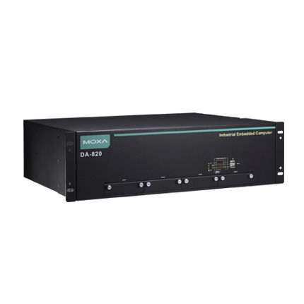 Embedded-Computer - DA-820 Series - Moxa Europe - Intel® Core i7 / SO-DIMM / USB 2.0
