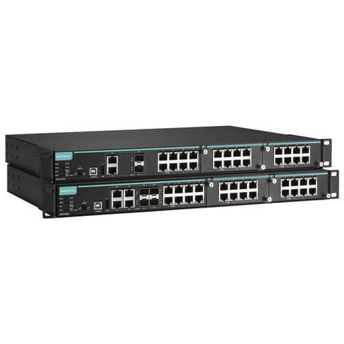 Ethernet-Switch / managed - IKS-6726A/IKS-6728A Series - Moxa Europe - 24 Ports / Gigabit / Rack