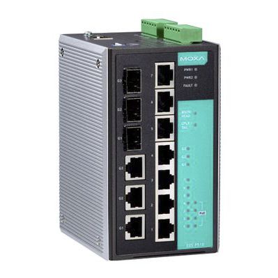 Ethernet-Switch / managed - EDS-P510 - Moxa Europe - 10 Ports / PoE / redundant