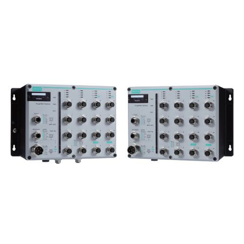 Ethernet-Switch / managed - EN 50155 16/16+2G-port - Moxa Europe - 16 Ports / Gigabit / Netzwerkschicht 3