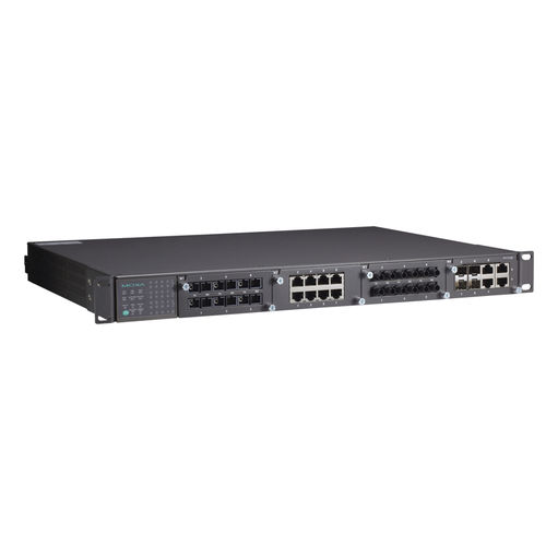 Ethernet-Switch / managed - PT-7728-PTP series - Moxa Europe - 64 Ports / ultrarobust