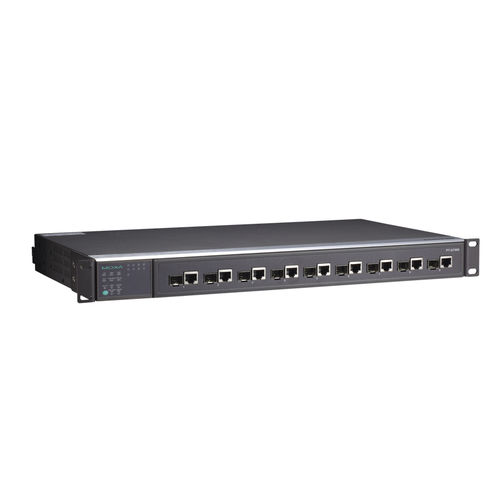Ethernet-Switch / managed - PT-G7509 series - Moxa Europe - 10 Ports / redundant / precision time protocol