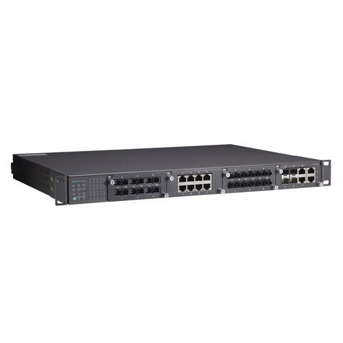 Ethernet-Switch / managed - PT-7828 series - Moxa Europe - 24 Ports / Netzwerkschicht 3