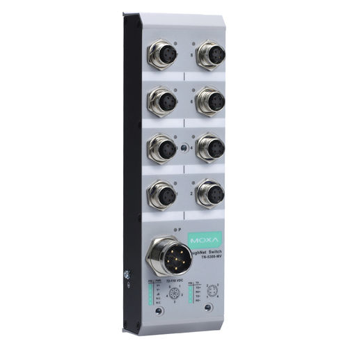 Ethernet-Switch / unmanaged - TN-5308 series - Moxa Europe - 8 Ports / kompakt / ultrarobust