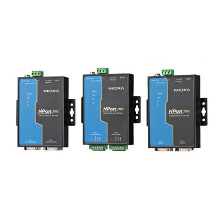 Serie-Geräteserver - 5210A/5230A/5250A series - Moxa Europe - Ethernet / Industrie / embedded