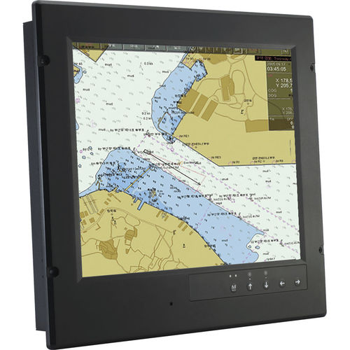 LCD-Bildschirm - MD-119 series - Moxa Europe - Industrie / für Seewasseranwendungen / 15"