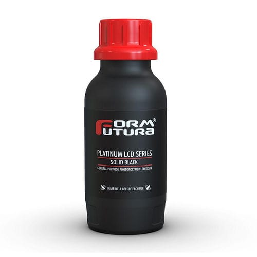Weißes Harz für 3D-Drucker - Platinum LCD Series - FormFutura - grau / rot / schwarz