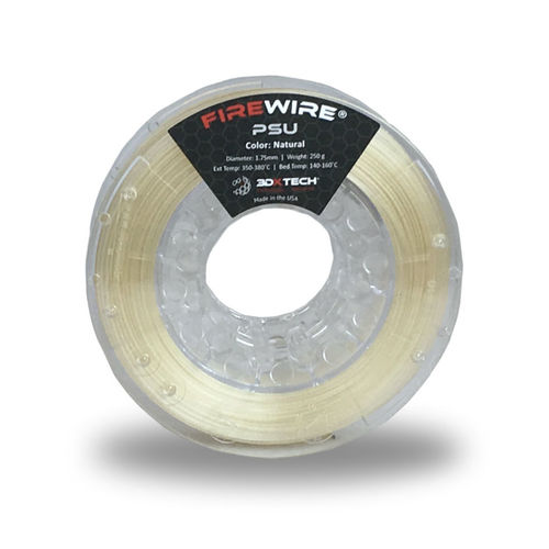 PSU-Filament / für 3D-Drucker - Firewire® - 3DXtech - 1,75 mm / gelb / stoßfest