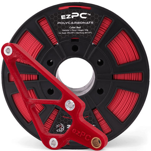 PC-Filament / für 3D-Drucker - EZPC - 3DXtech - 1,75 mm / schwarz / grau