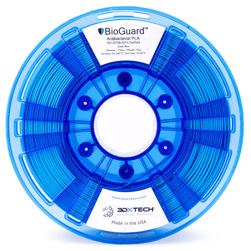 PLA-Filament / für 3D-Drucker - BioGuard™  - 3DXtech - 1,75 mm / 2,85 mm / schwarz