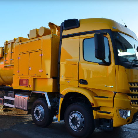 Sauglader-LKW - CENTURION™ LN - DISAB Vacuum Technology - 4-Achsen / dieselbetrieben