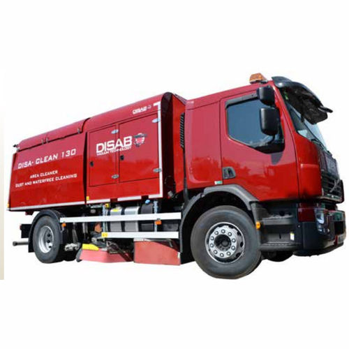 LKW-montierte Kehrsaugmaschine - DISA-CLEAN 130 - DISAB Vacuum Technology - Diesel / für Außenbereich