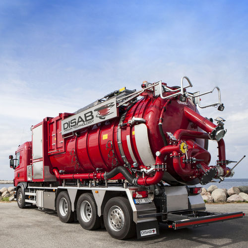 Sauglader-LKW - CENTURION™ P - DISAB Vacuum Technology - 4-Achsen / dieselbetrieben