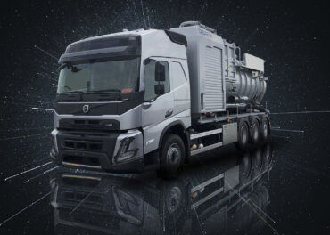 Sauglader-LKW - Futurion™ Q10 - DISAB Vacuum Technology - 4-Achsen / für Baustelle