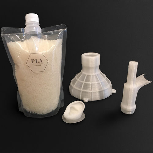 Pellet für 3D-Drucker / PLA - Pollen - weiß