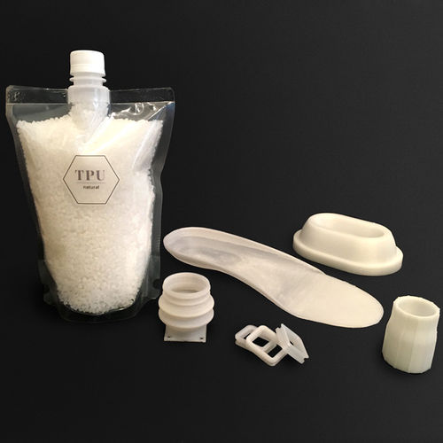 Pellet für 3D-Drucker / TPU - Pollen - weiß