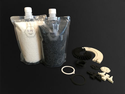 Pellet für 3D-Drucker / ABS - Pollen - weiß