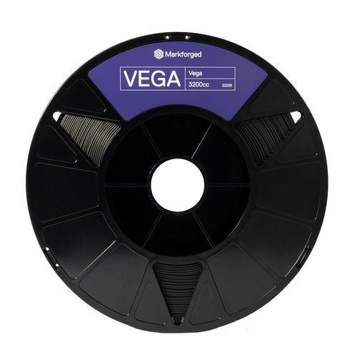 PEEK-Filament / für 3D-Drucker - Vega™ - Markforged - schwarz / karbonfaserverstärkt / Aluminium