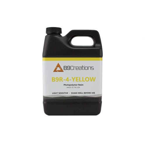 Harz für 3D-Drucker / Polymer - B9R-4-Yellow - B9Creations - gelb / Industrie