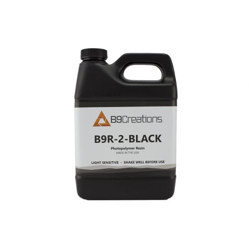 Schwarzes Harz für 3D-Drucker - B9R-2-Black - B9Creations - Polymer