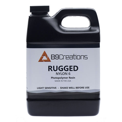 Harz für 3D-Drucker / Polymer - Rugged - Nylon 6 - B9Creations - schwarz / Industrie