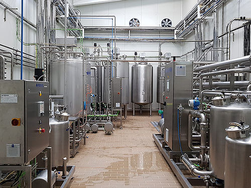 Automatische Käseproduktionsanlage - Perinox S.A.