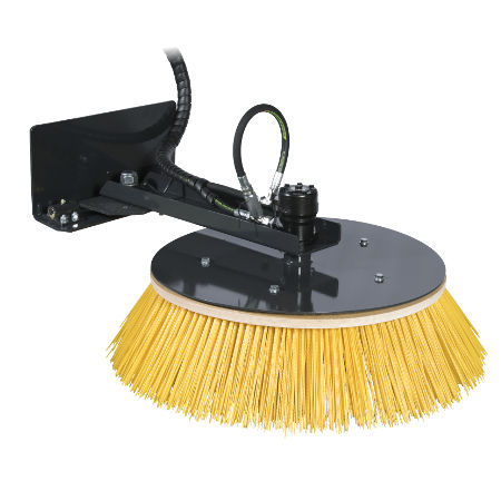 Kreisförmige Bürste - 870253 - Norcar-BSB Ab Oy - Reinigung / Kunststoff / für Kehrmaschine