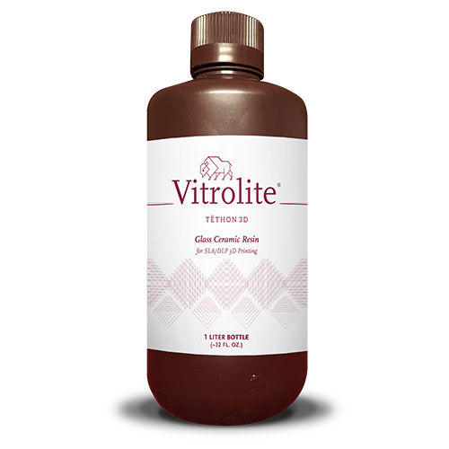 Harz für 3D-Drucker / Polymer - Vitrolite® - Tethon3D - Keramik / weiß / Industrie