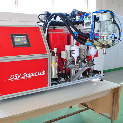 Misch- und Dosieranlage / Harz - SmartLab 3K - OSV - für Flüssigkeiten / für PU-Schaum / mit Zahnradpumpe
