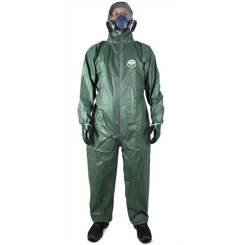 Giftstoffabweisender Overall - WEEPRO MAX GREEN - Weesafe - Typ 4/5/6 / mikroporöser Stoff / Pestizidschutz
