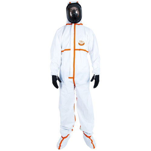 Chemikalienbeständiger Overall - WEEPRO MAX INTEGRAL - Weesafe - Typ 4/5/6 / mikroporöser Stoff / für Labor